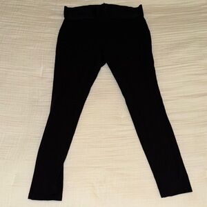 Hue ponte pull on black leggings